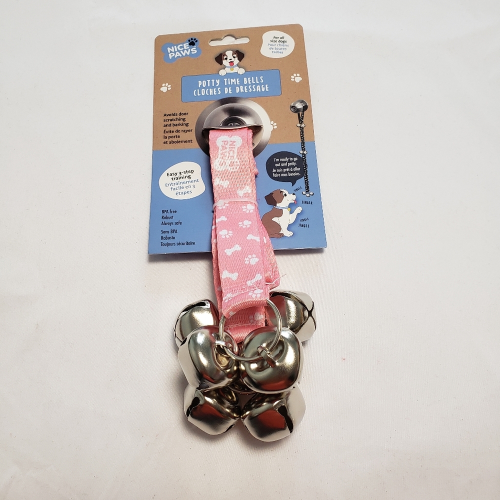 Nice Paws Potty Time Bells Potty training bells bells for potty training.